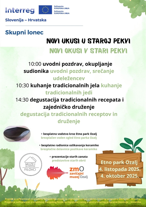 Skupni lonec - Novi ukusi u staroj pekvi - Novi okusi v stari pekvi